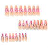 12 Sizes-24 Pcs Press On Nails JP2519