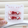 12 Sizes-24 PcsPress On Nails K032