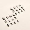 12 Sizes-24 Pcs Press On Nails W302