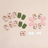 12 Sizes-24 Pcs Press On Nails W1454