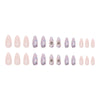 12 Sizes-24 Pcs Press On Nails W894