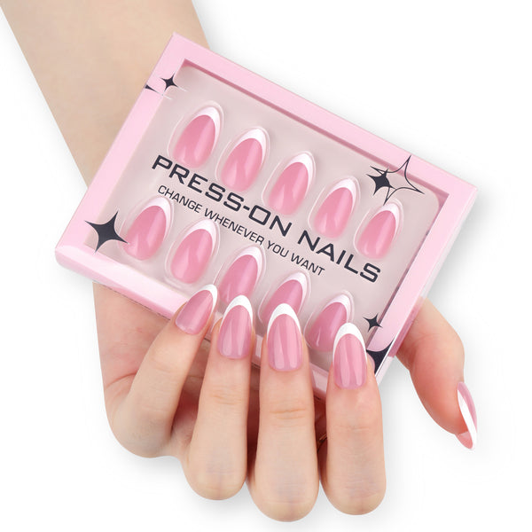 Glamhalo Premiere 30pcs Press On Nails – Eco-Friendly Perfect Fit - GD22
