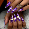 12 Sizes-24 Pcs Press On Nails Y1335