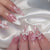 12 Sizes-24 Pcs Press On Nails Y1476