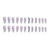 12 Sizes-24 Pcs Press On Nails W266