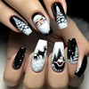 12 Sizes-24 Pcs Press On Nails Y268