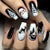 12 Sizes-24 Pcs Press On Nails Y268·