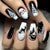 12 Sizes-24 Pcs Press On Nails Y268