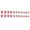 12 Sizes-24 Pcs Press On Nails W1407