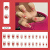 12 Sizes-24 Pcs Press On Nails Z262