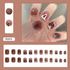 12 Sizes-24 Pcs Press On Nails R809