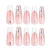 12 Sizes-24 Pcs Press On Nails JP3072