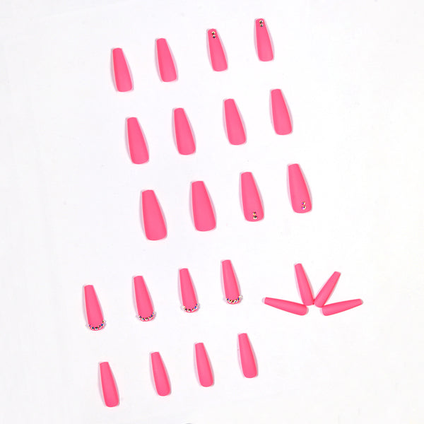 12 Sizes-24 Pcs Press On Nails JP1086