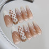 12 Sizes-24 Pcs Press On Nails Z897