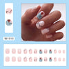 12 Sizes-24 Pcs Press On Nails W1010