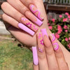 12 Sizes-24 Pcs Press On Nails W185