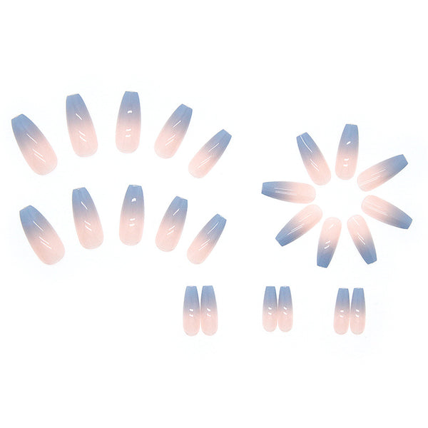 12 Sizes-24 Pcs Press On Nails R495