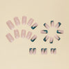 12 Sizes-24 Pcs Press On Nails Y009