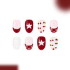 12 Sizes-24 Pcs Press On Nails C1381