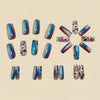 12 Sizes-24 Pcs Press On Nails Y1535-Z-2