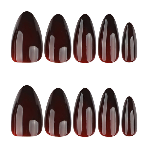 12 Sizes-24 Pcs Press On Nails JP4108