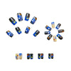 12 Sizes-24 Pcs Press On Nails Y504