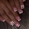 12 Sizes-24 Pcs Press On Nails JP3657
