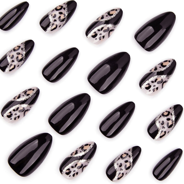 12 Sizes-24 Pcs Press On Nails JP3604