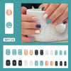 12 Sizes-24 Pcs Press On Nails MY128