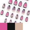 12 Sizes-24 Pcs Press On Nails JP3612
