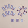 12 Sizes-24 Pcs Press On Nails W1329