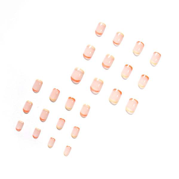 12 Sizes-24 Pcs Press On Nails JP1411