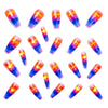 12 Sizes-24 Pcs Press On Nails Y740