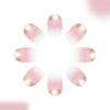 12 Sizes-24 Pcs Press On Nails C1211