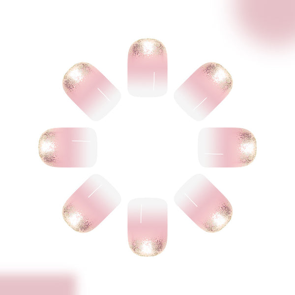 12 Sizes-24 Pcs Press On Nails C1211