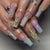 12 Sizes-24 Pcs Press On Nails JP3126
