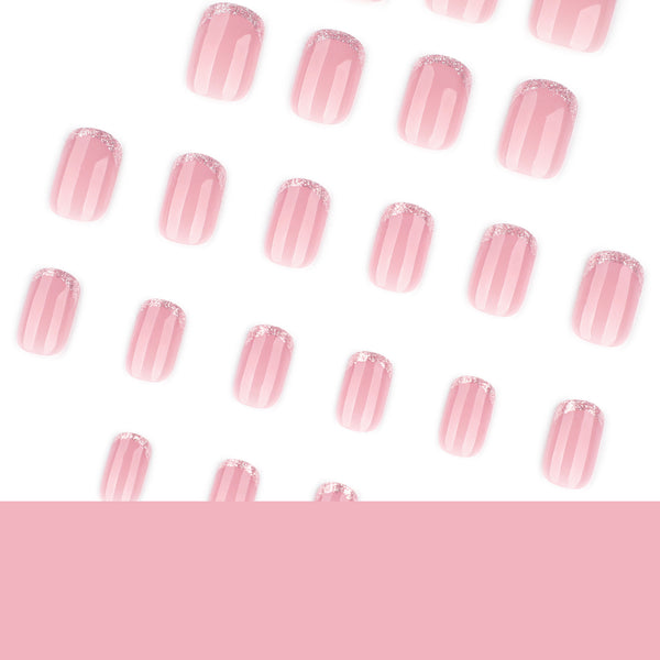 12 Sizes-24 Pcs Press On Nails JP4178