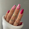 12 Sizes-24 Pcs Press On Nails JP2263