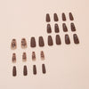 12 Sizes-24 Pcs Press On Nails W1806