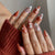 12 Sizes-24 Pcs Press On Nails Y1168