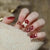 12 Sizes-24 Pcs Press On Nails Z843