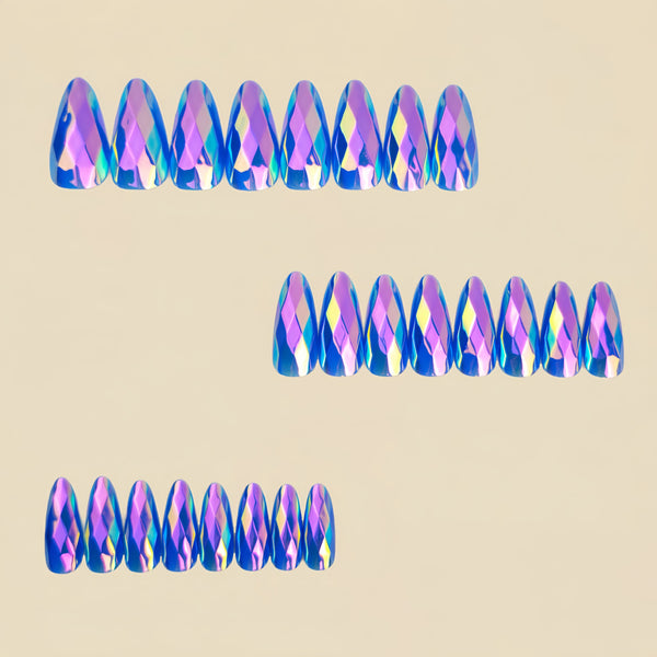 12 Sizes-24 Pcs Press On Nails Y1330