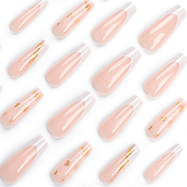 12 Sizes-24 Pcs Press On Nails JP3089