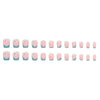 12 Sizes-24 Pcs Press On Nails W1169