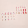 12 Sizes-24 PcsPress On Nails W2073