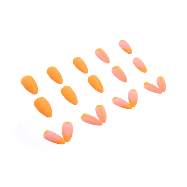 12 Sizes-24 Pcs Press On Nails W224