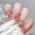 12 Sizes-24 Pcs Press On Nails R516