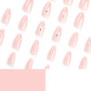 12 Sizes-24 Pcs Press On Nails JP3122