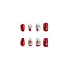 12 Sizes-24 Pcs Press On Nails C046