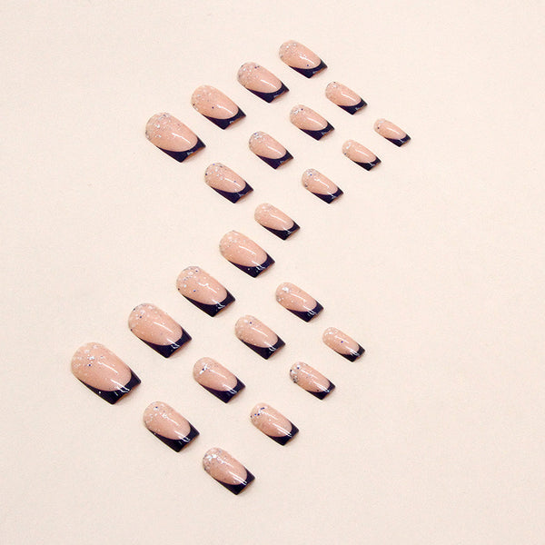 12 Sizes-24 Pcs Press On Nails W1047